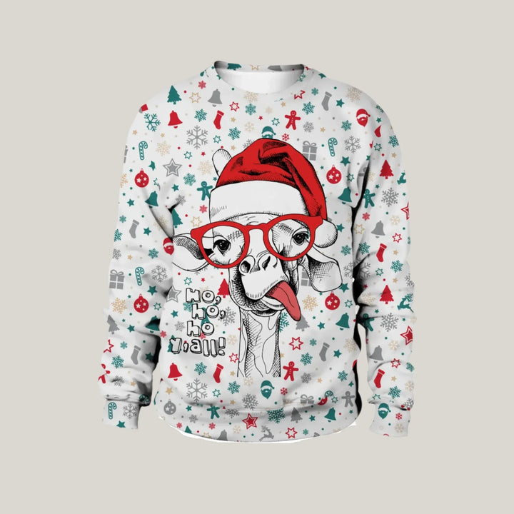 Gents Weihnachtspullover | Warmer, gemütlicher Rundhalspullover für Herren