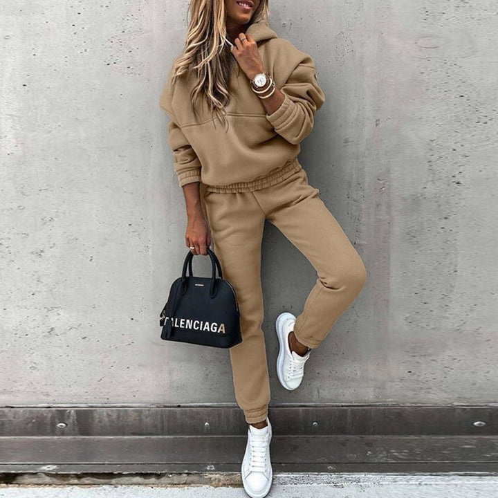 Damen Jogginganzug – 2-teiliges Lounge Set mit Sweatshirt & Jogginghose