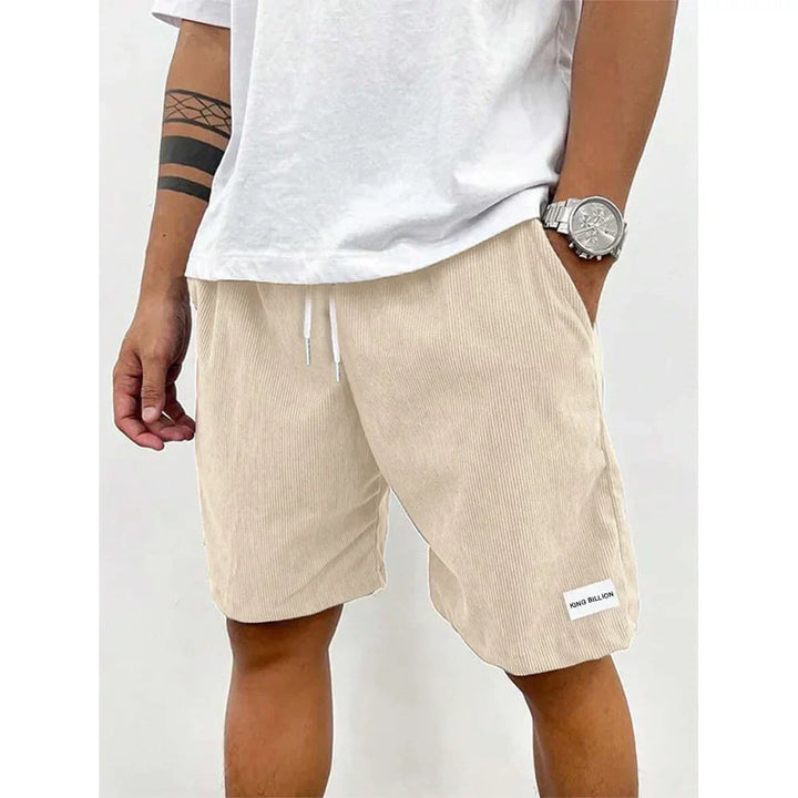 Gents Cord-Shorts | Bequeme Beige Freizeitshorts für Herren