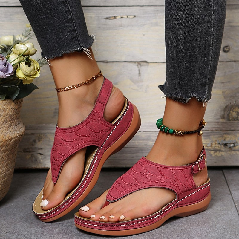 Emma Sandalen - Damensandalen mit ergonomischem Fußbett