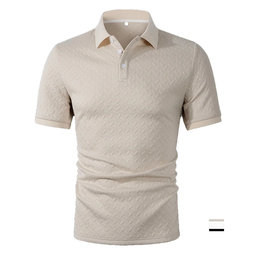 Poloshirt für Herren - Luxus Poloshirt mit kurzen Ärmeln