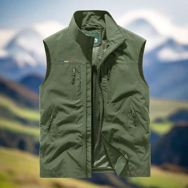 Becker Weste | Lässiges multifunktionales Outdoor-Westen für Männer