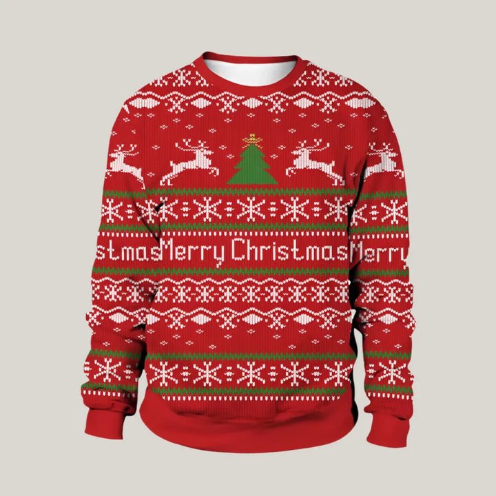 Gents Weihnachtspullover | Warmer, gemütlicher Rundhalspullover für Herren