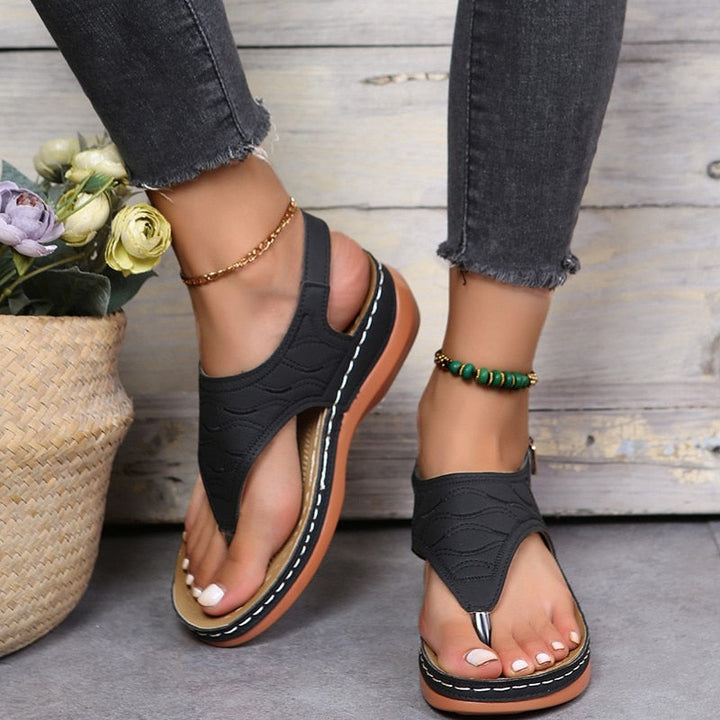 Emma Sandalen - Damensandalen mit ergonomischem Fußbett