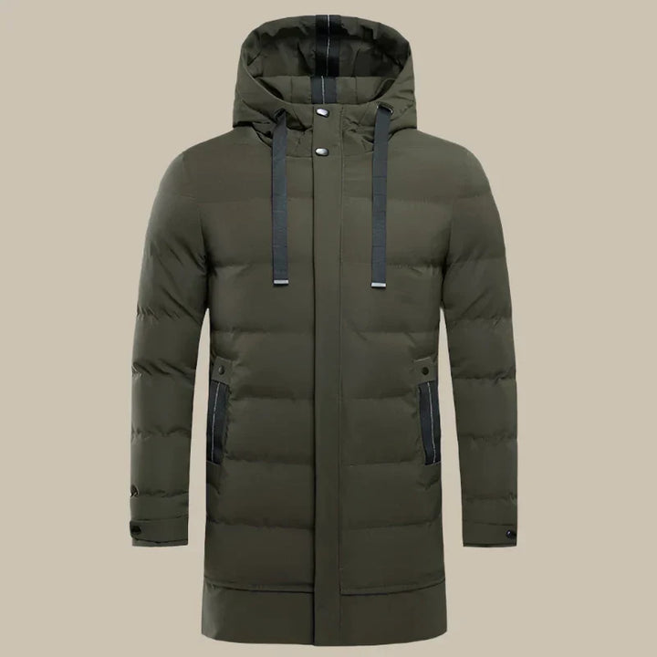 Ganti Parka | Längerer wasserdichter Puffer Winterjacke für Männer