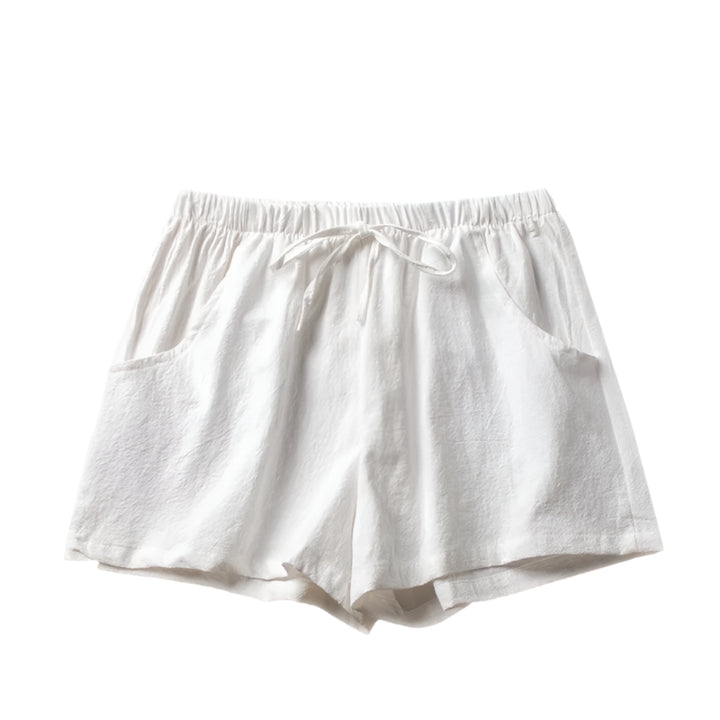 Shorts für Damen - Luftige Kurze Hose Mit Kordelzug für Sommer