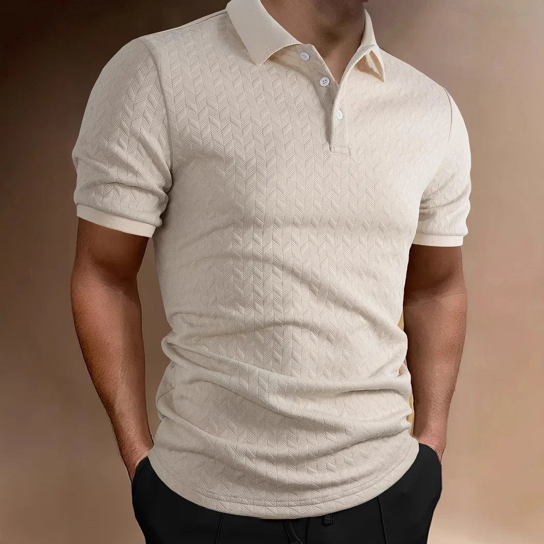 Poloshirt für Herren - Luxus Poloshirt mit kurzen Ärmeln