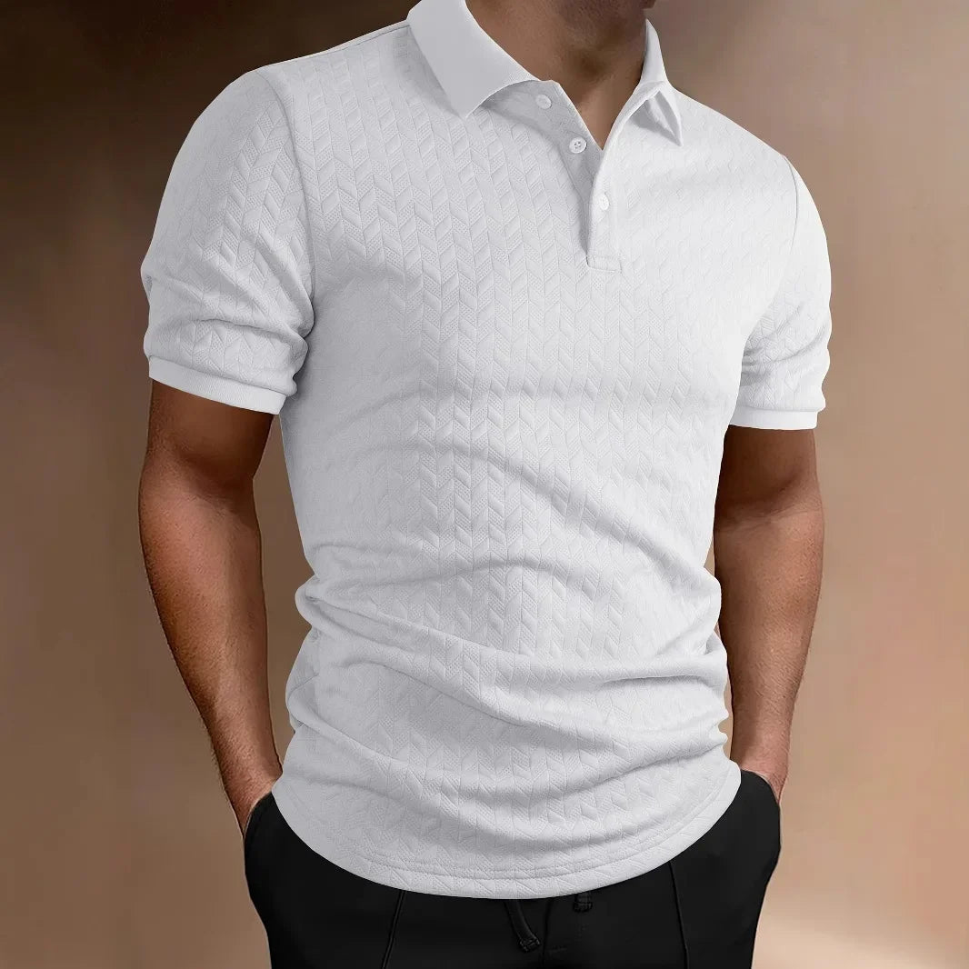 Poloshirt für Herren - Luxus Poloshirt mit kurzen Ärmeln