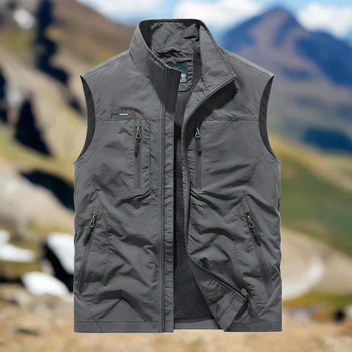 Becker Weste | Lässiges multifunktionales Outdoor-Westen für Männer