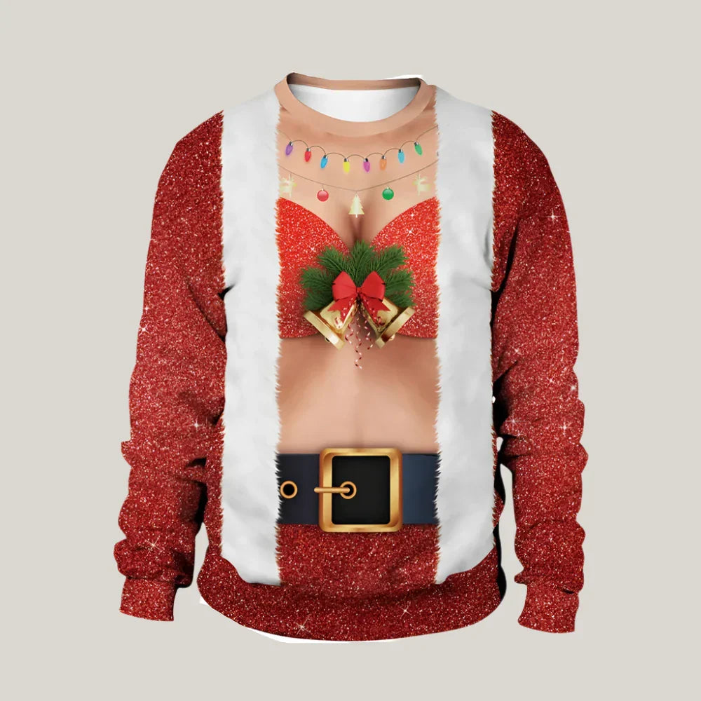 Gents Weihnachtspullover | Warmer, gemütlicher Rundhalspullover für Herren