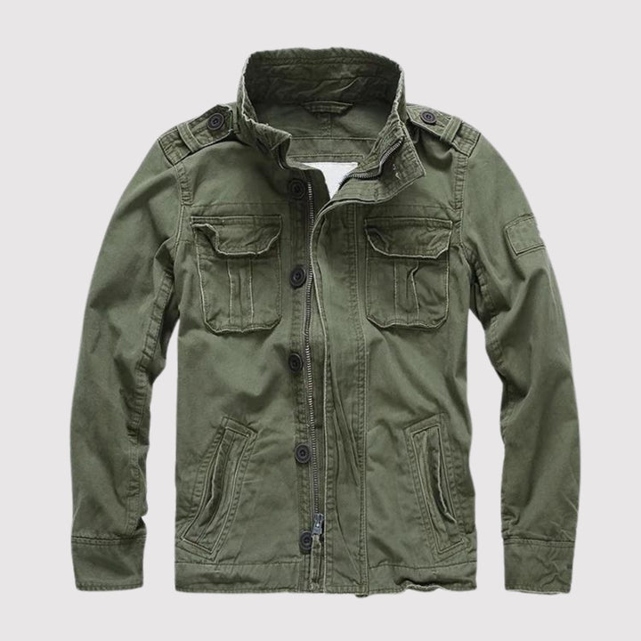Delta Military Übergangsjacke | Vintage Feldjacke mit Taschen