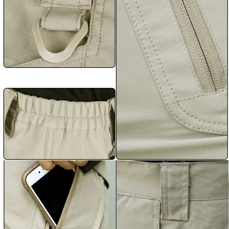 Cargo shorts für Herren - Premium Kurze Hose für Outdoor