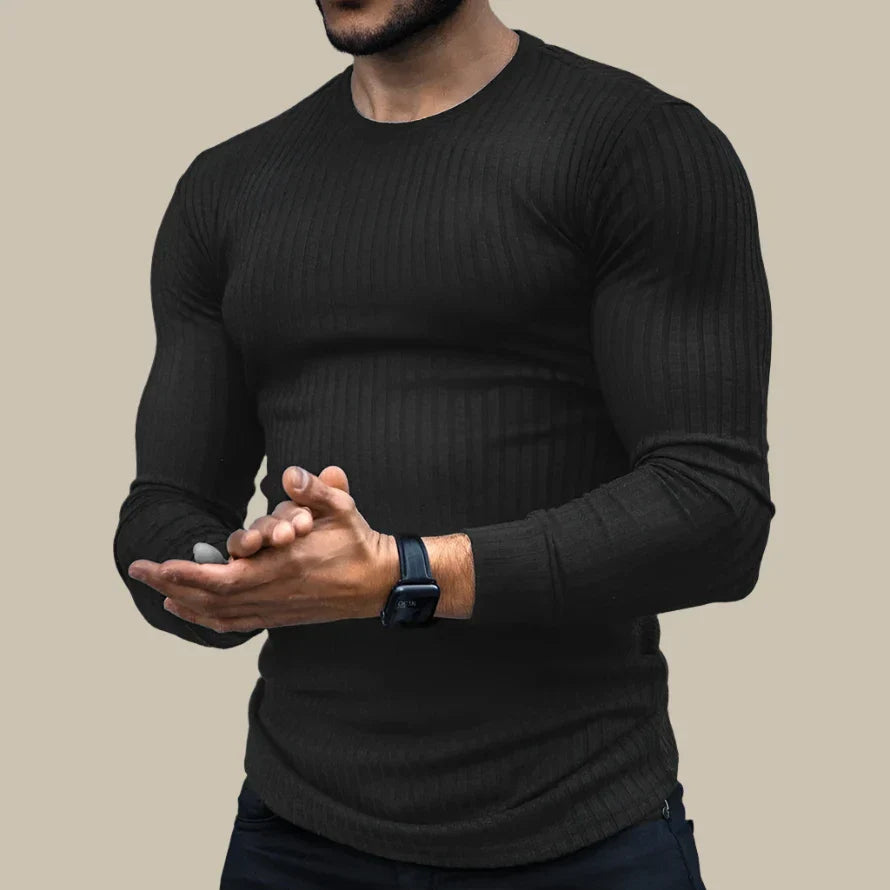 Clint Sweater | Slim Fit Kabelstrickpullover Herren