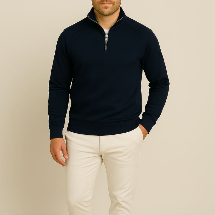 Gents Troyer | Freitzeit Zip Pullover Für Herren