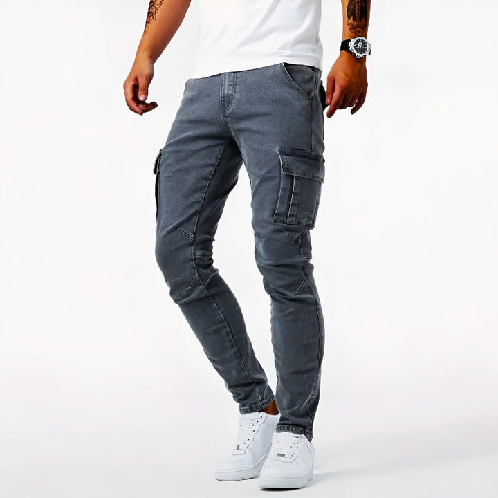 Cargo-Jeans für Herren - Stilvolle Slim Fit Jeans