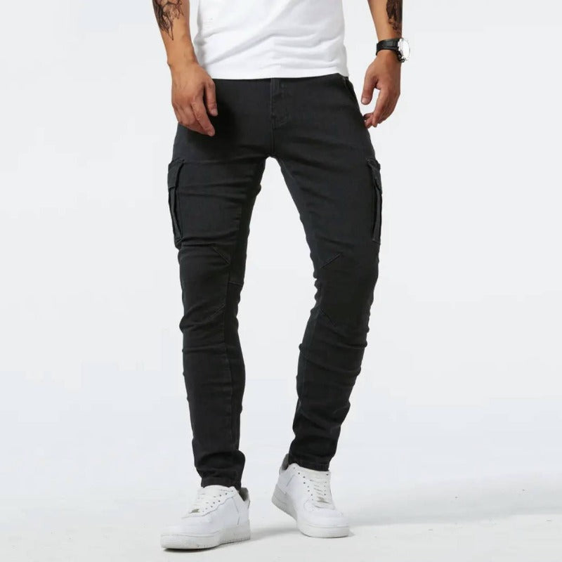 Cargo-Jeans für Herren - Stilvolle Slim Fit Jeans