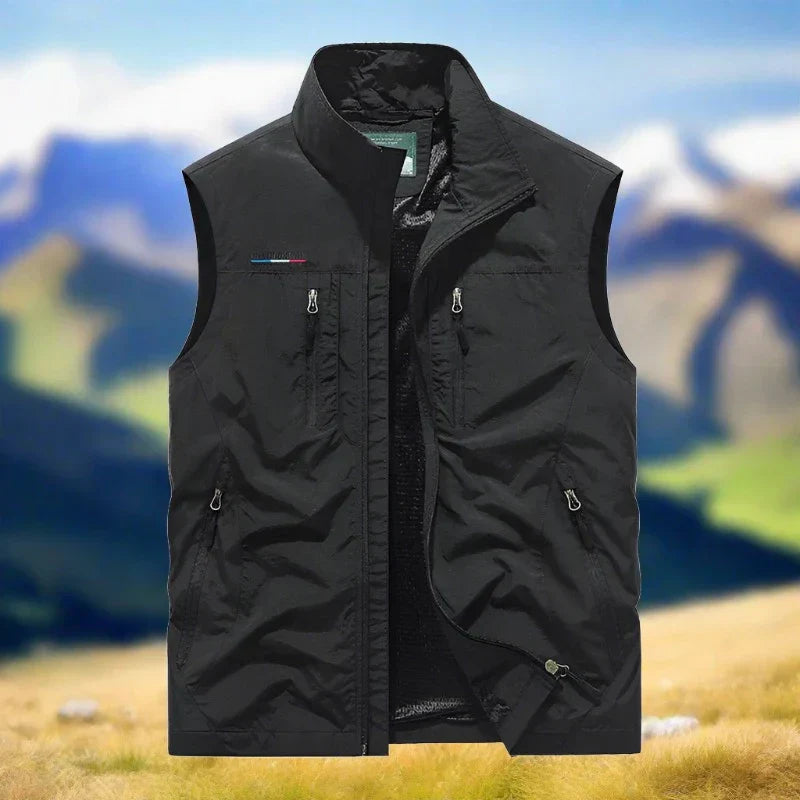 Becker Weste | Lässiges multifunktionales Outdoor-Westen für Männer