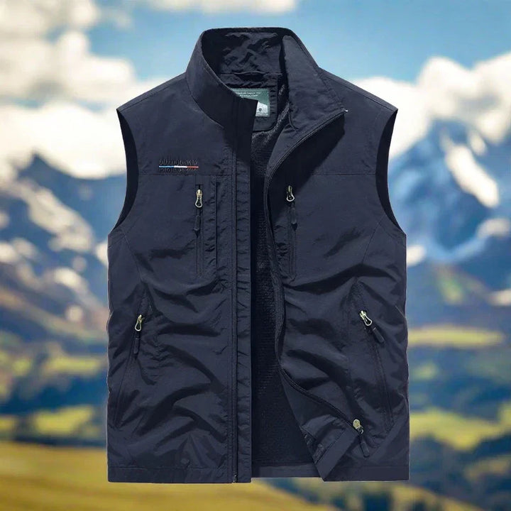 Becker Weste | Lässiges multifunktionales Outdoor-Westen für Männer