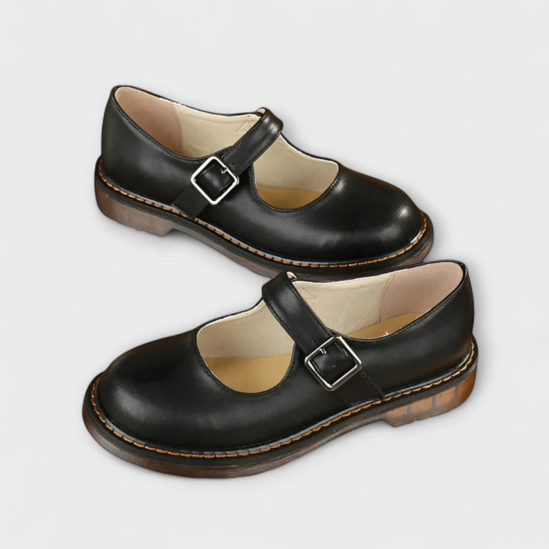 Mary Jane Schuhe für Damen - Bequeme Halbschuhe mit Riemchen