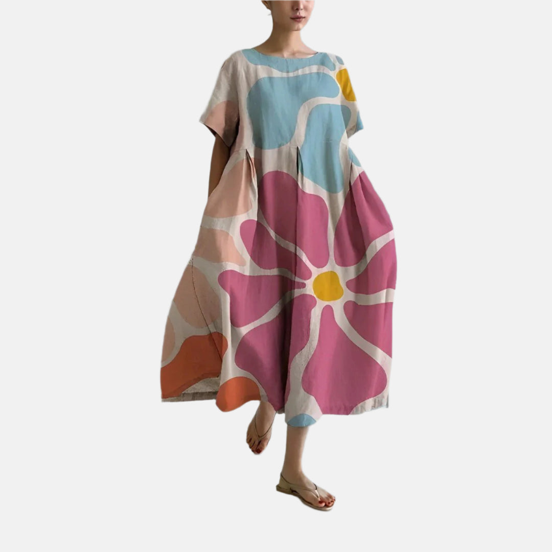 Sommerkleid Blumenprint Damen