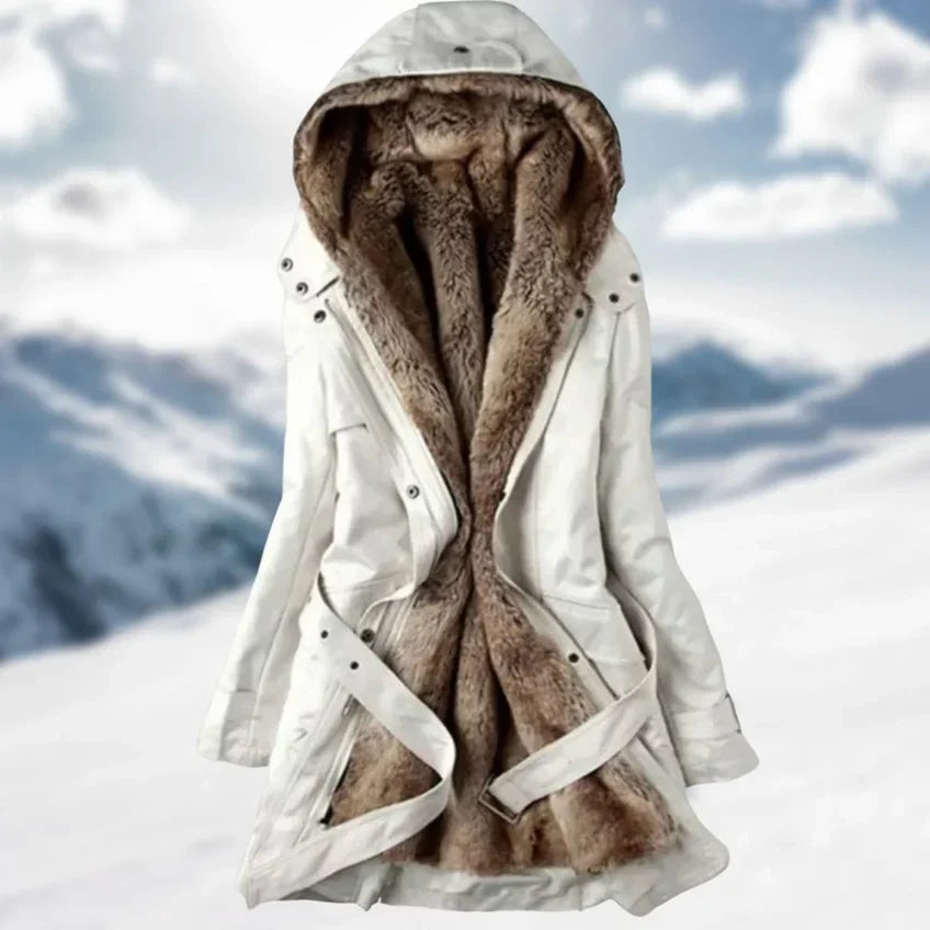 Stella Marie Parka | Stilvolle lange Winterparka mit polar fleece Futter für Damen