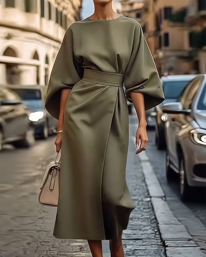 Stilvolles Damen Wickelkleid