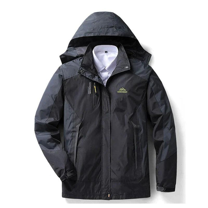Wasserdichte Funktionsjacke für Damen – Atmungsaktive & winddichte Outdoorjacke mit Kapuze