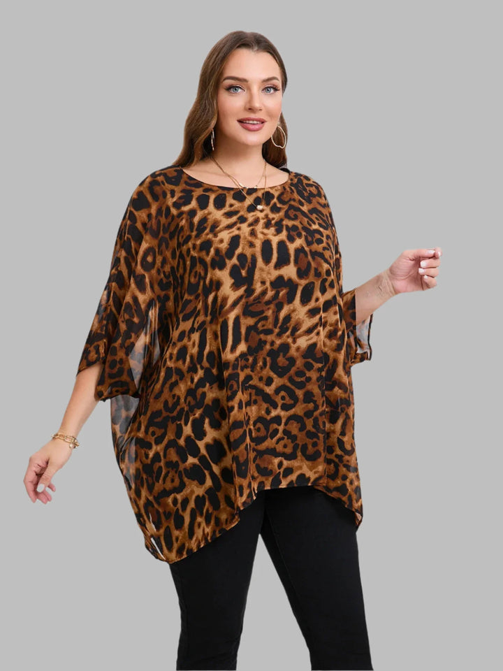 Tunika Leopardenprint