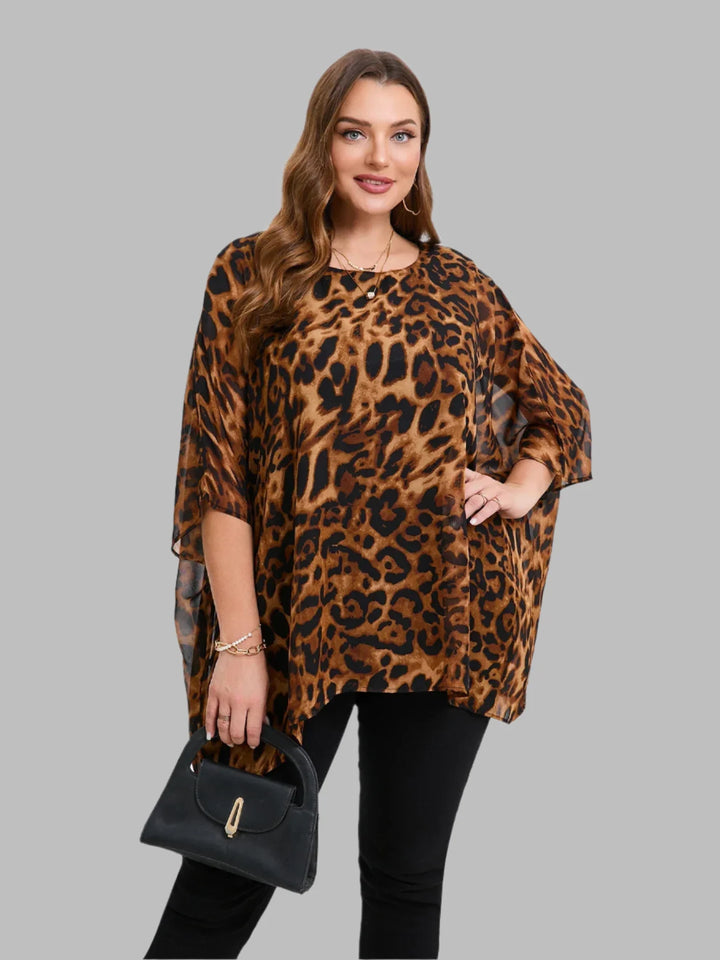 Tunika Leopardenprint