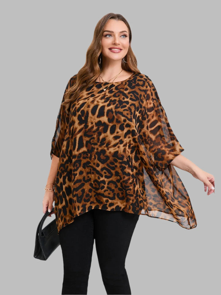Tunika Leopardenprint