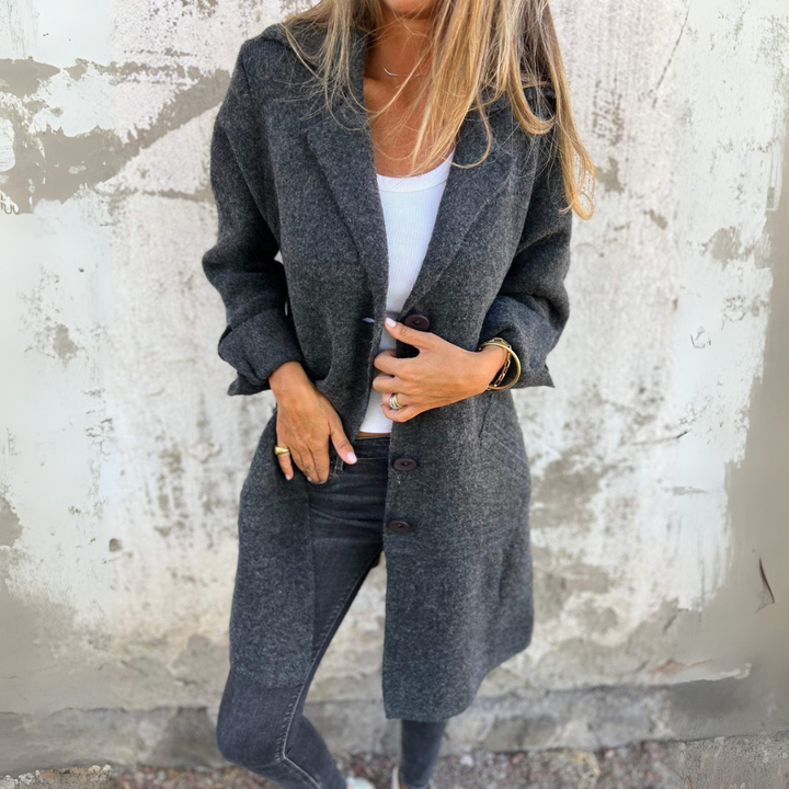 Saint Cantelle Cardigan - Strickjacke mit umgeschlagenem Kragen für den Winter