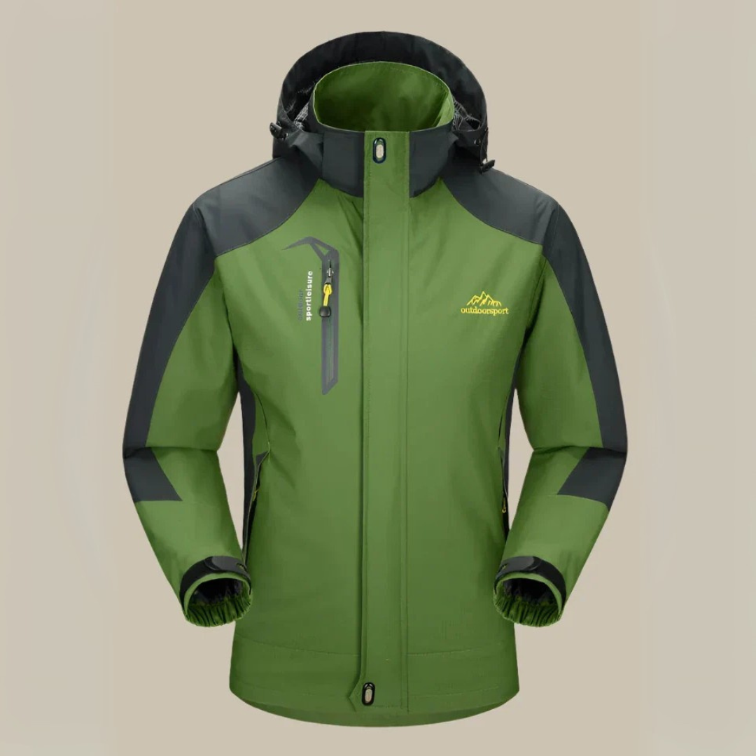 Performance Outdoor Jacke | Leichte wasserdichte Wanderjacke für Herren