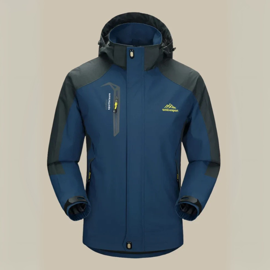 Performance Outdoor Jacke | Leichte wasserdichte Wanderjacke für Herren
