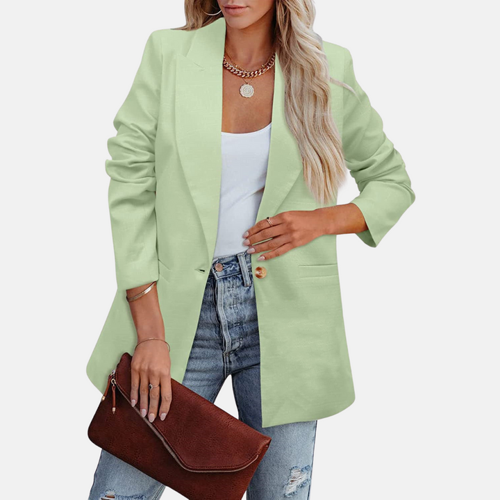 Blazer für den Herbst - Oversized Blazer mit Taschen für Damen