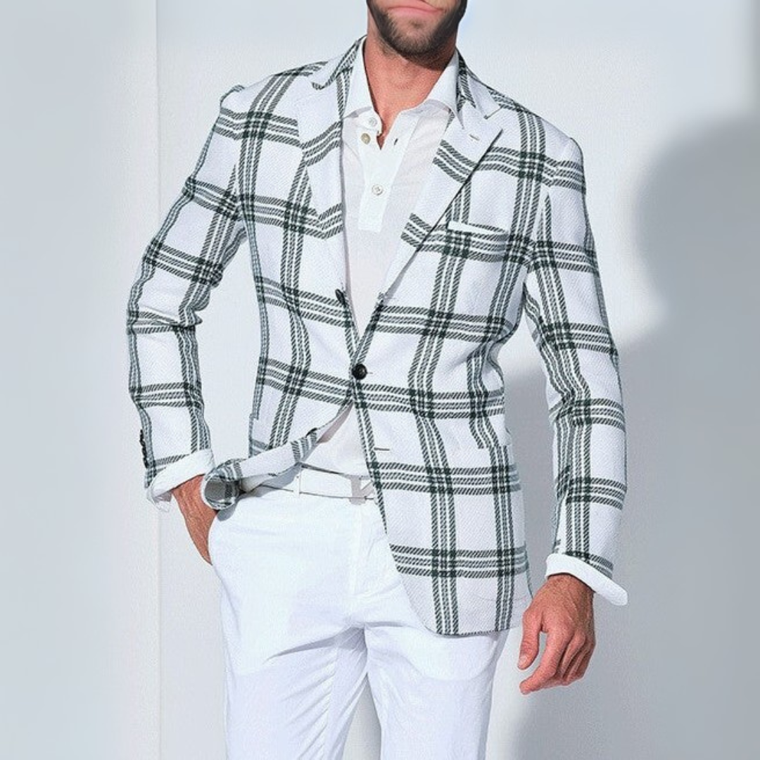 Sakko für Herren - Londoner Blazer mit Karomuster