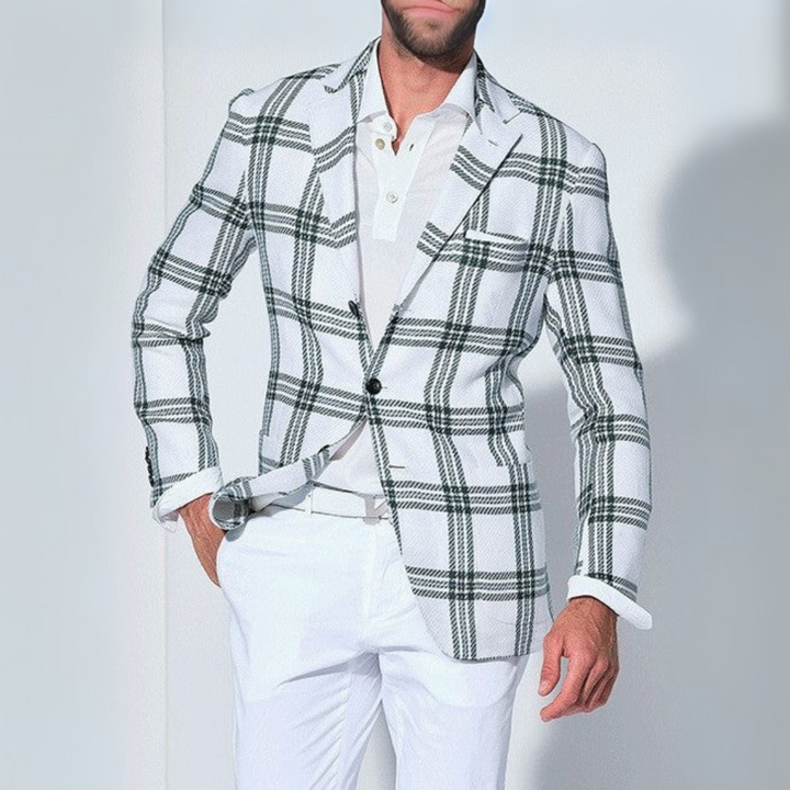 Sakko für Herren - Londoner Blazer mit Karomuster