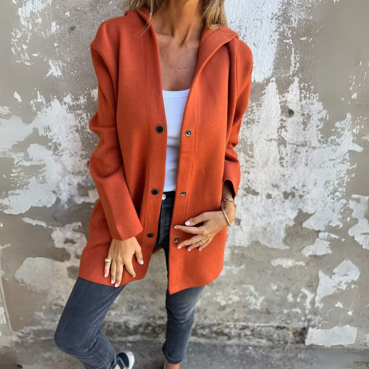 Petit Blue Strickjacke mit Knöpfen für Damen