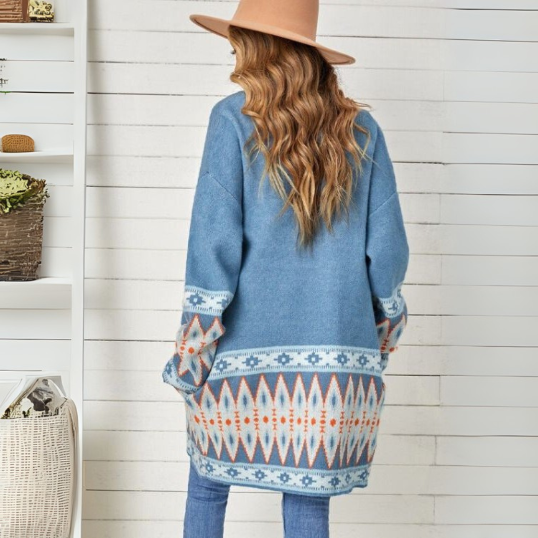 Beaumont Cardigan - Leichter farbiger Strickjacke für Damen