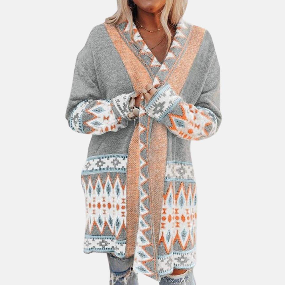 Beaumont Cardigan - Leichter farbiger Strickjacke für Damen
