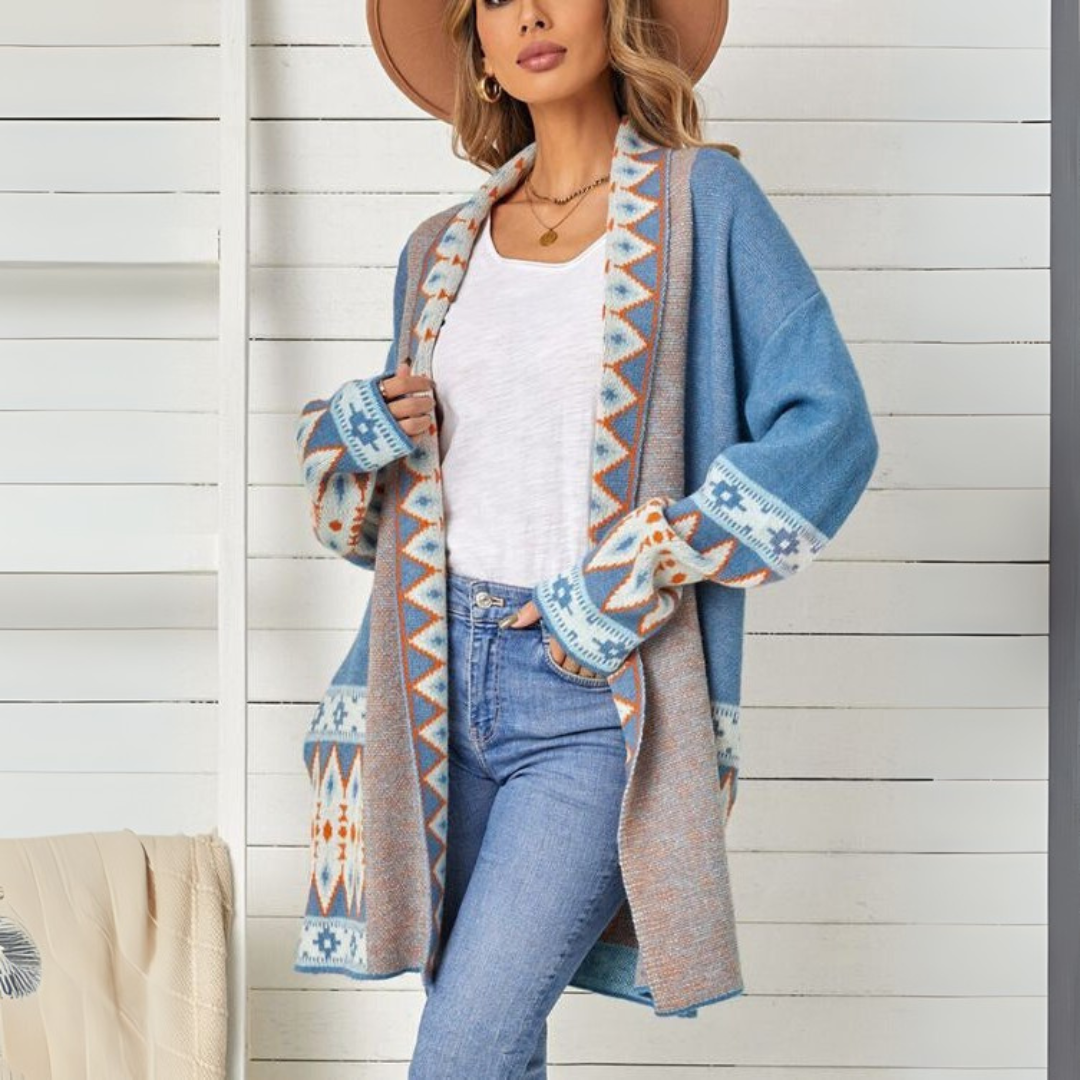 Beaumont Cardigan - Leichter farbiger Strickjacke für Damen