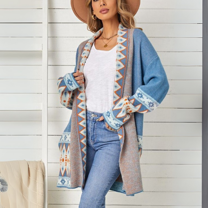 Beaumont Cardigan - Leichter farbiger Strickjacke für Damen