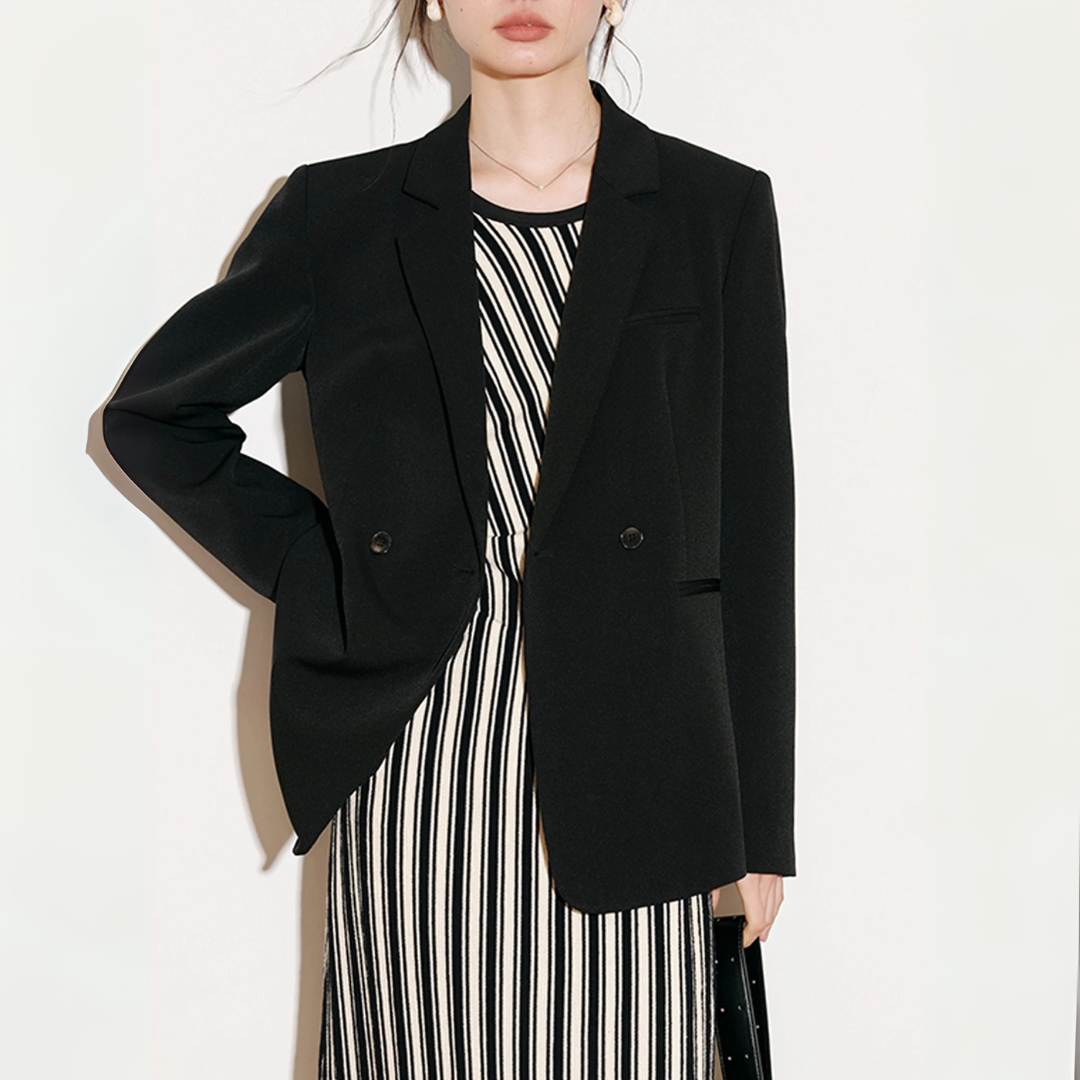 Blazer für den Herbst - Lange Oversized Jacke für Damen