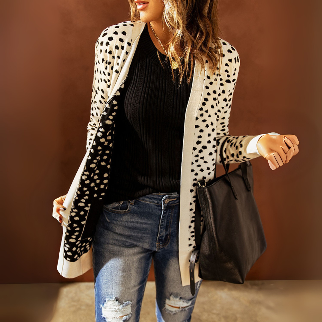Gianni Rossi Cardigan - Stilvolles Cardigan für Damen mit subtilen Details für laue Sommerabende