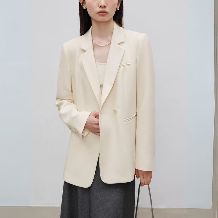 Blazer für den Herbst - Lange Oversized Jacke für Damen