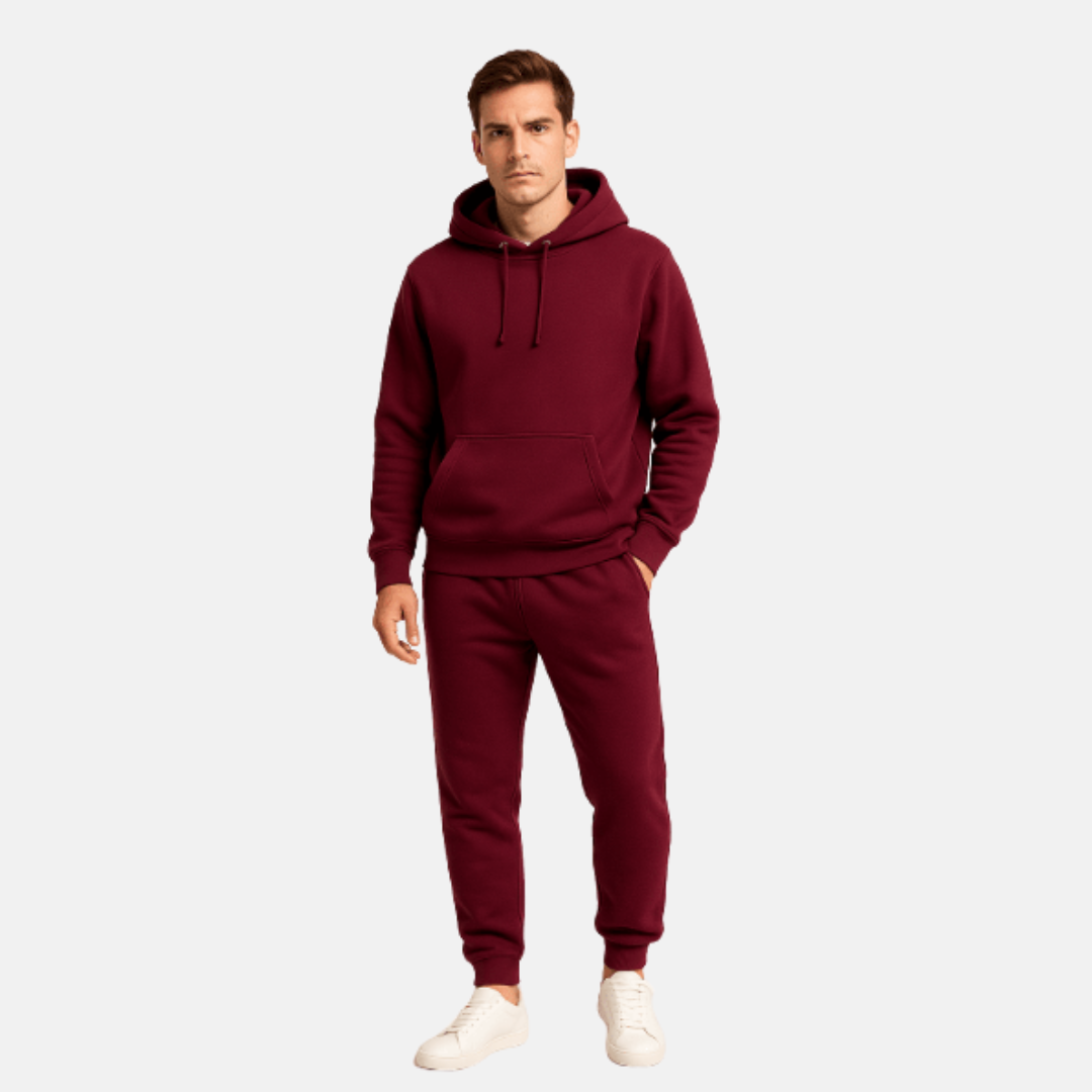 Zweiteiler für den Herbst - Unisex Hoodie und Jogginghose im Set