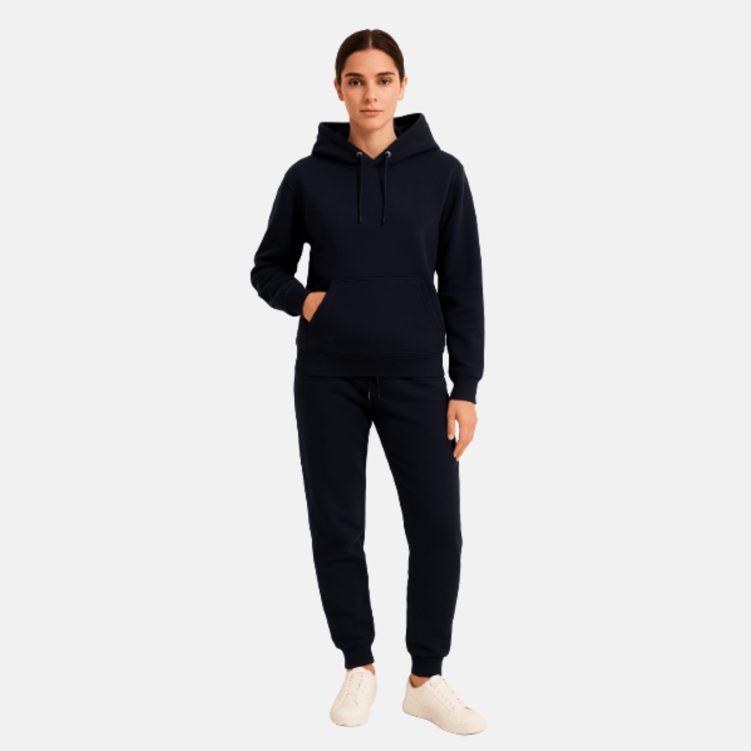 Zweiteiler für den Herbst - Unisex Hoodie und Jogginghose im Set