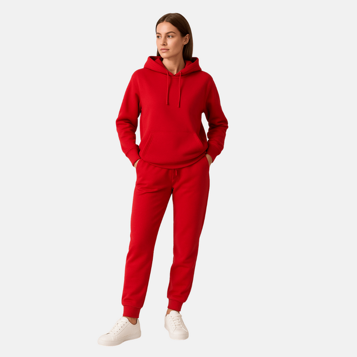Zweiteiler für den Herbst - Unisex Hoodie und Jogginghose im Set