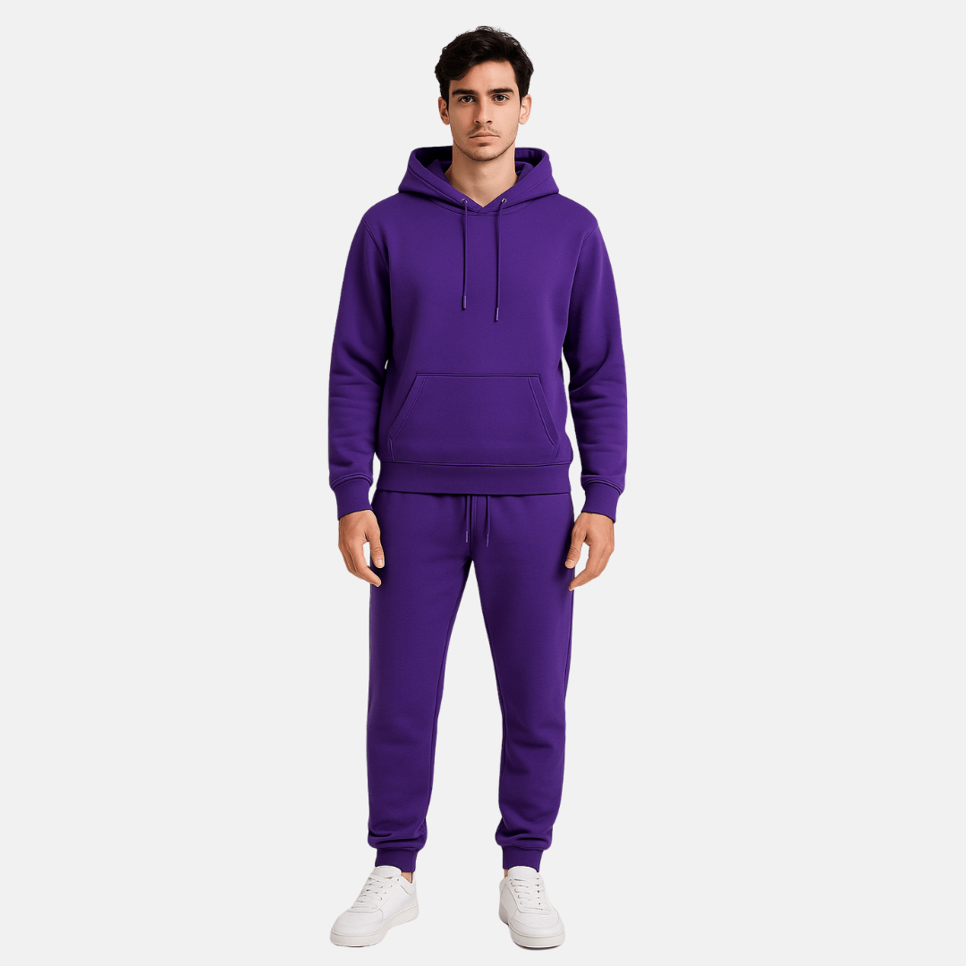 Zweiteiler für den Herbst - Unisex Hoodie und Jogginghose im Set