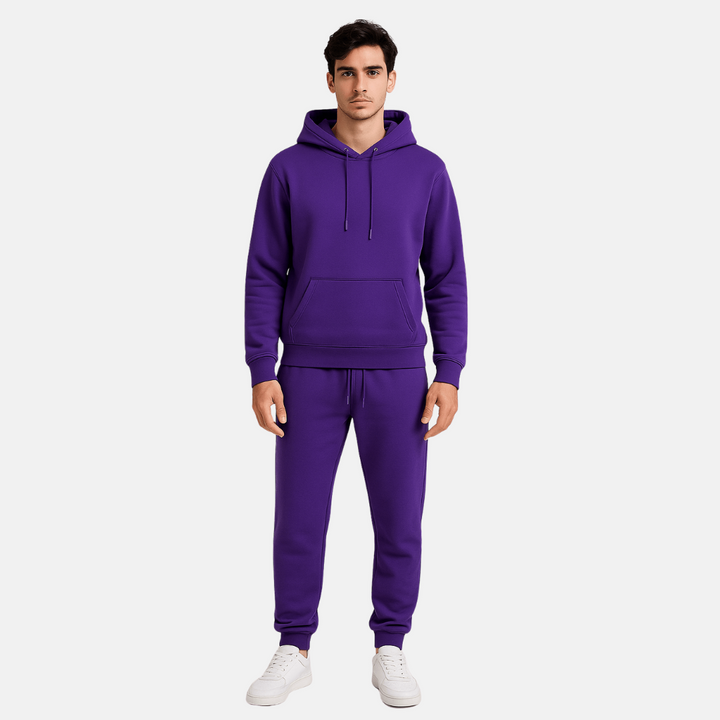 Zweiteiler für den Herbst - Unisex Hoodie und Jogginghose im Set