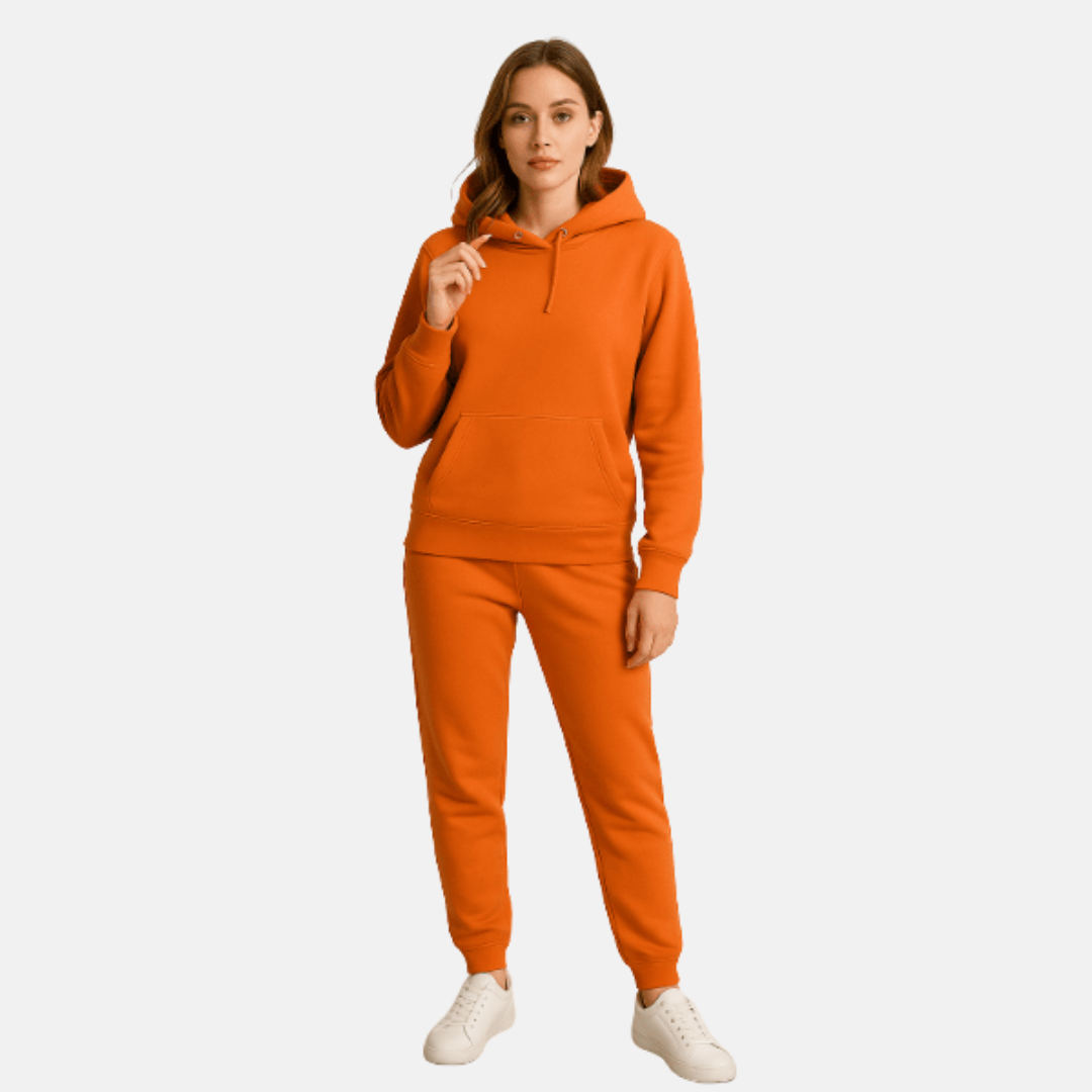 Zweiteiler für den Herbst - Unisex Hoodie und Jogginghose im Set